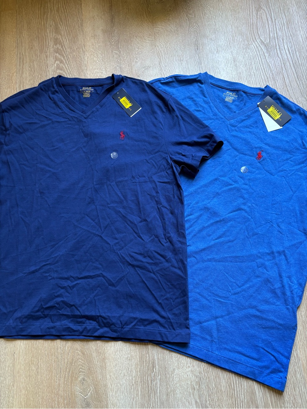 Polo Ralph Lauren NWT Classic Fit Short Sleeve V-Neck T-Shirt Tee Men’s size L